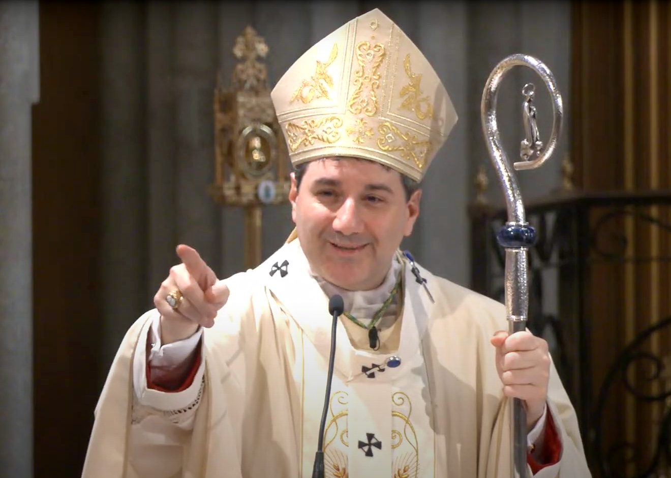 Archbishop Leo at Easter