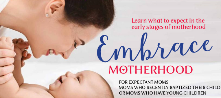 Embrace Motherhood Event Poster