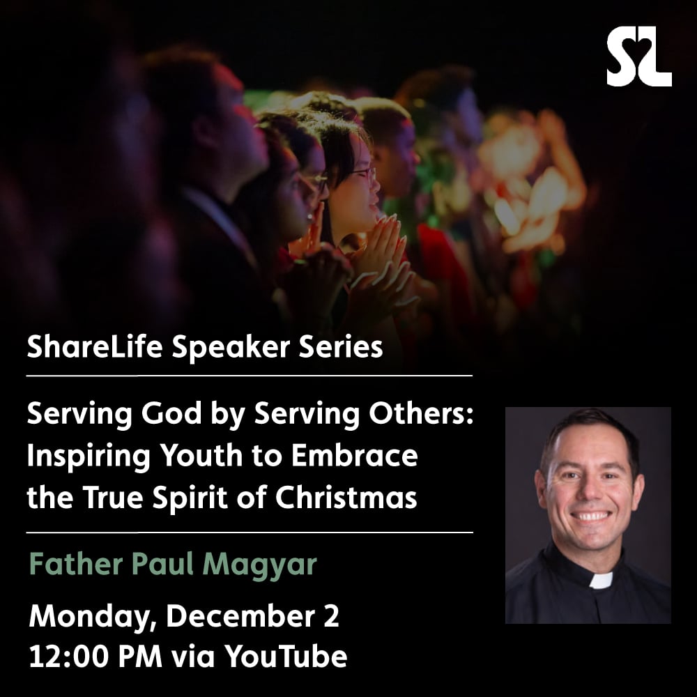 ShareLife Speaker Series Post with Father Paul Magyar