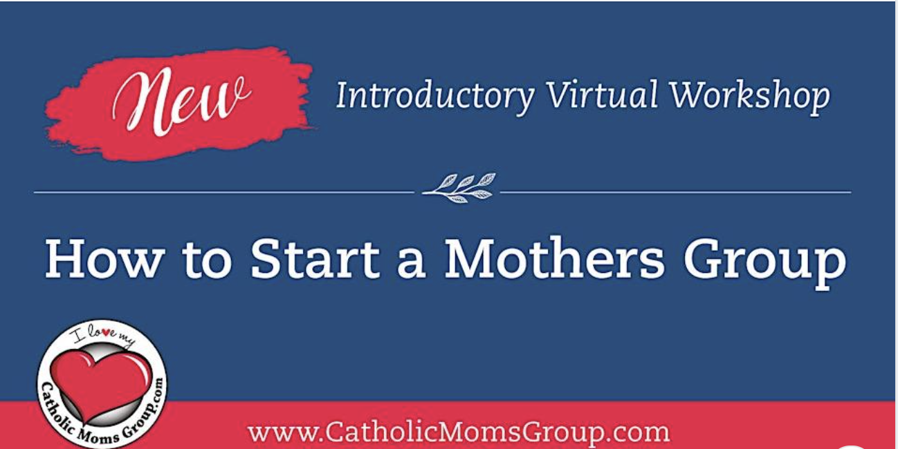 Catholic Moms Group Poster