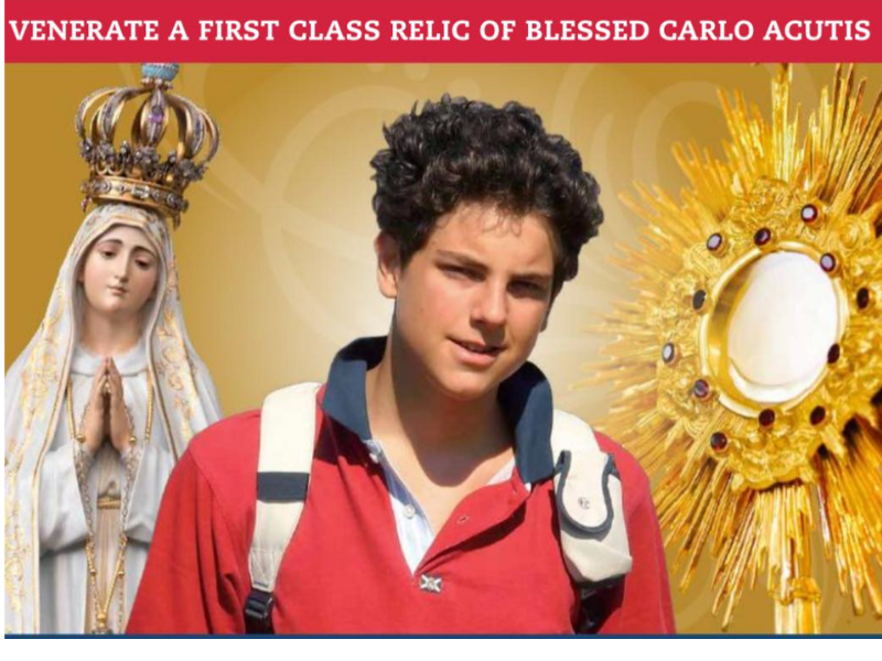 Blessed Carlo Acutis 2024