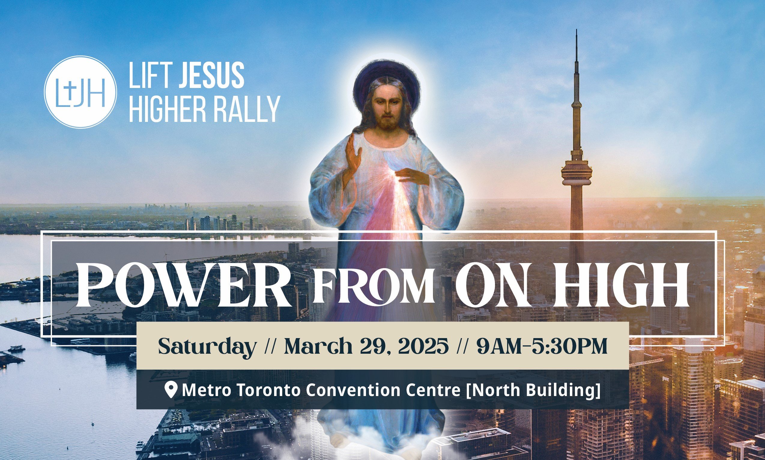 Lift Jesus Higher Rally Poster