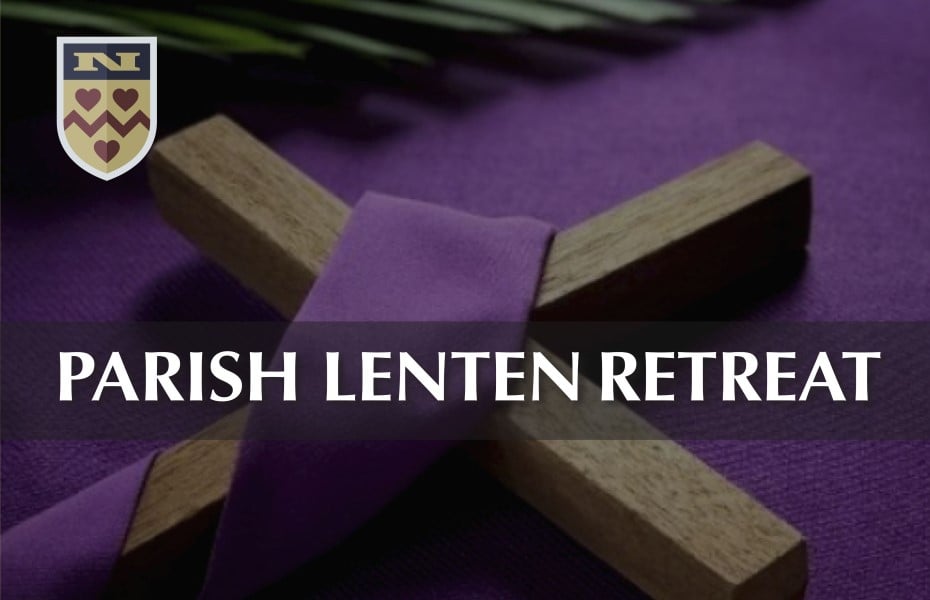 Parish Lenten Retreat Poster