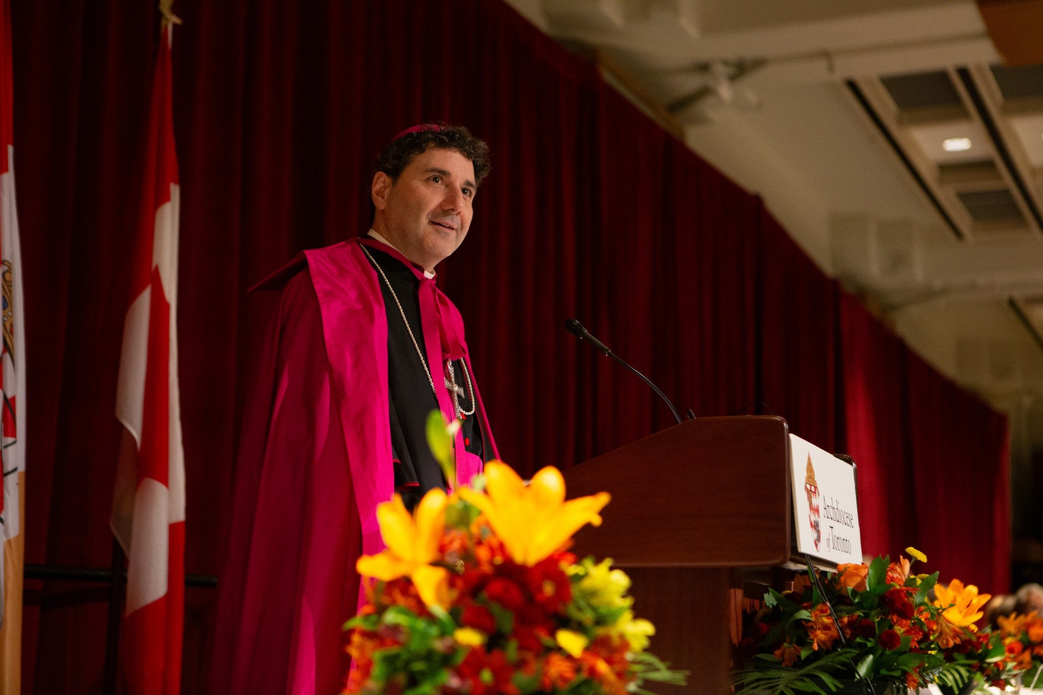 Cardinal's Dinner- Archbishop Francis Leo