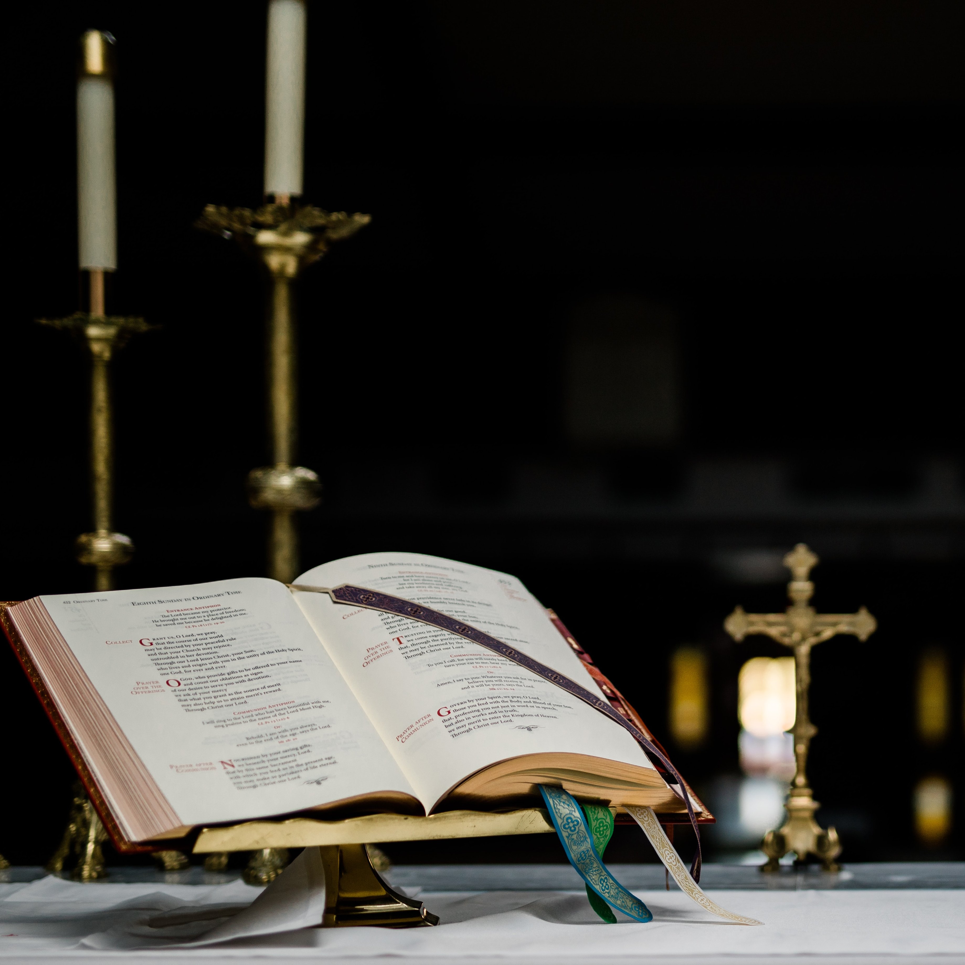 Altar at Mass