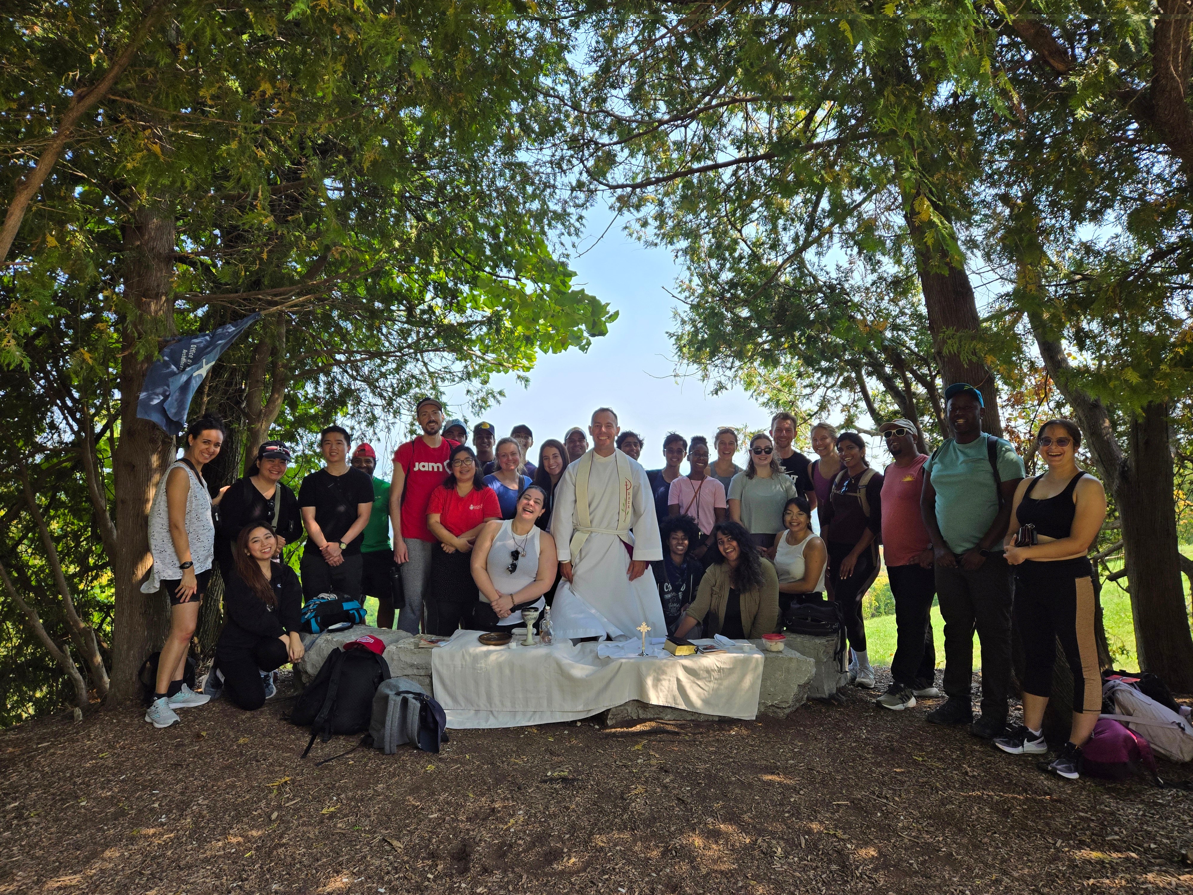 Group Photo from Faith & Fitness: Hobbit Tour