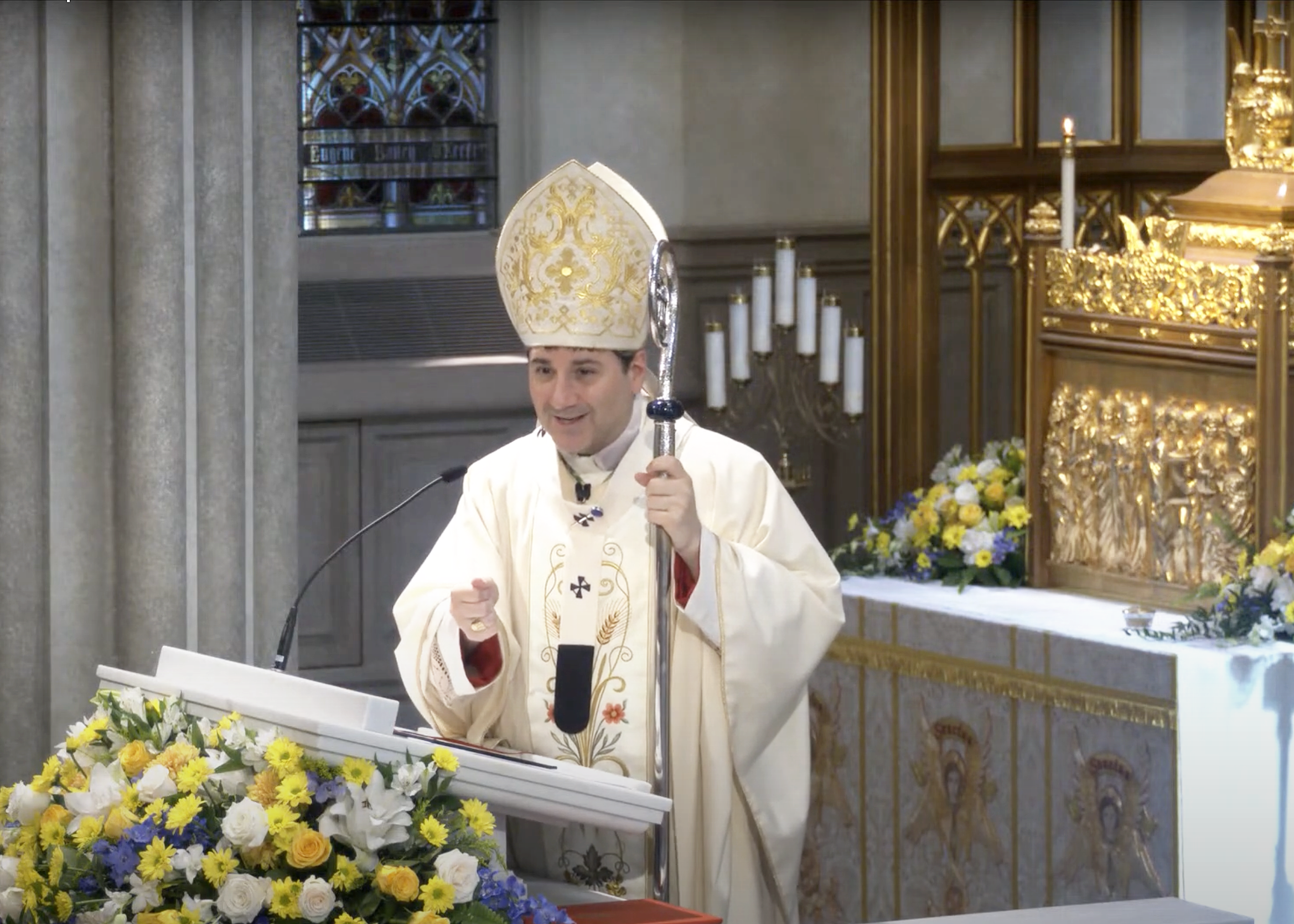 Archbishop Leo Homily St. Michael