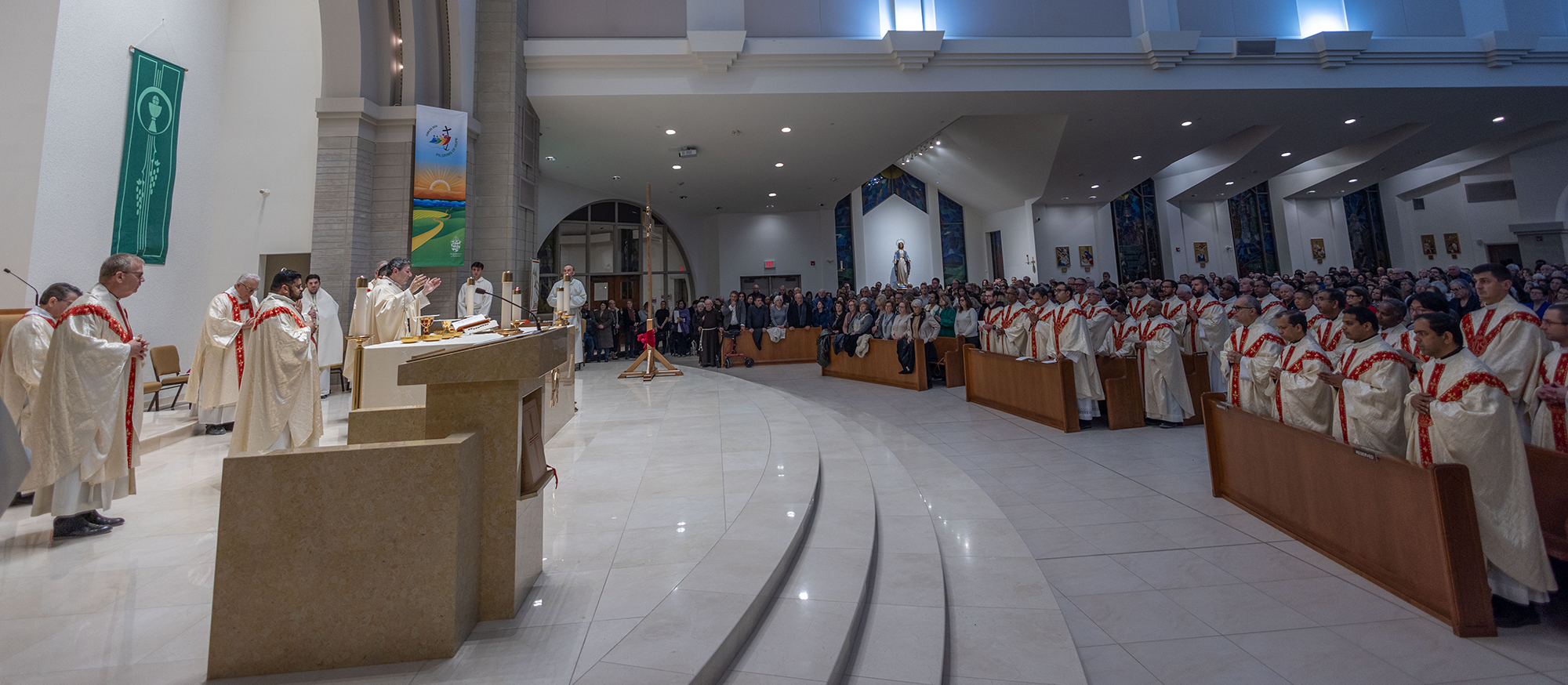 Mass at Padre Pio Page Banner